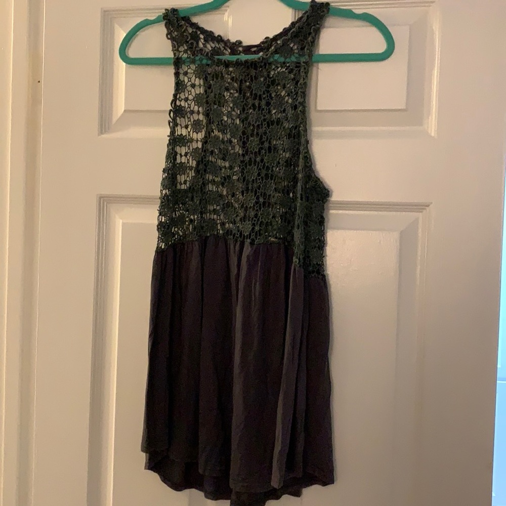 Beautiful crochet top tank